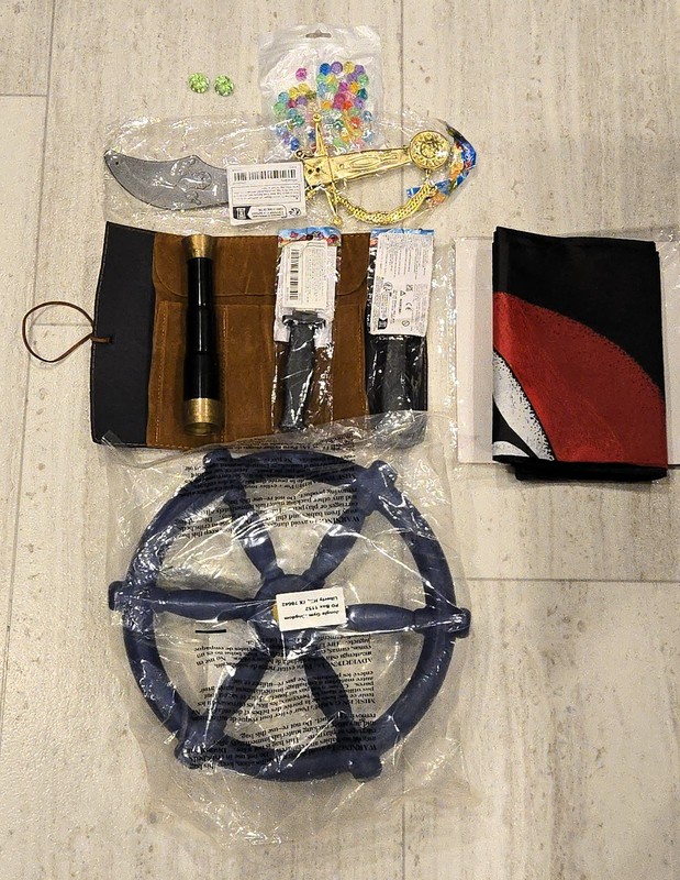 Pirate Toy Collection Everything for Pretend Play, ALL NEW