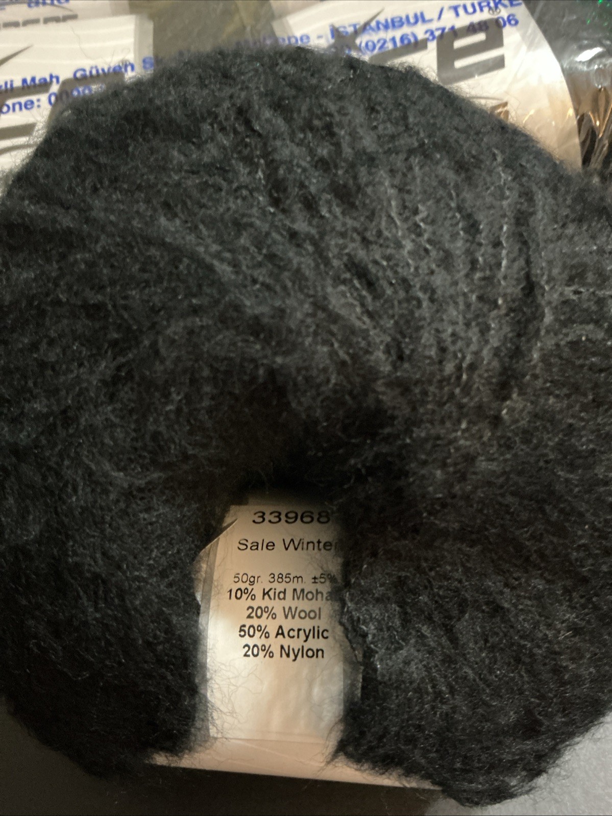 Ice Yarns 6 Sale Winter Black New 33968