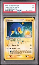 2006 POKEMON EX LEGEND MAKER #19 LANTURN-REVERSE FOIL PSA 7 on eBay