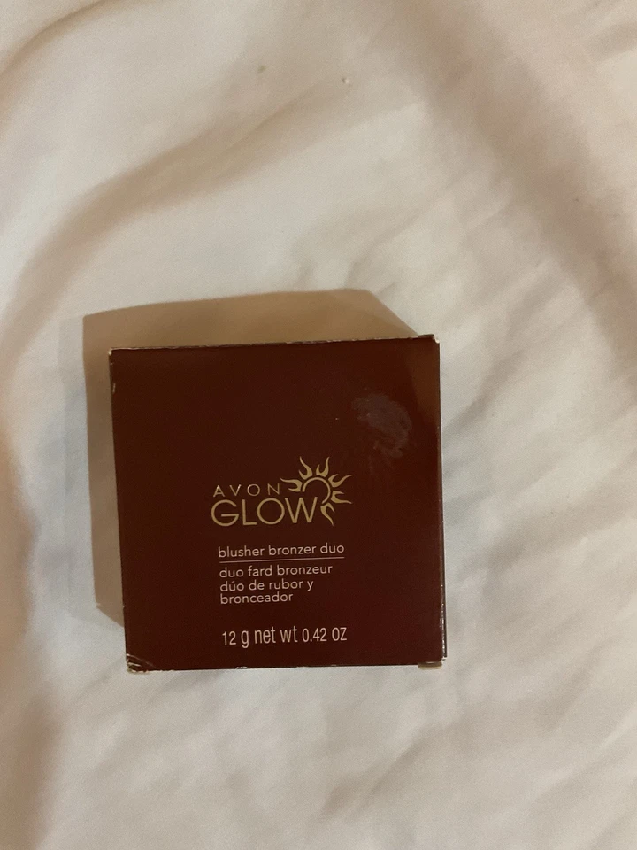AVON GLOW BLUSHER BRONZER DUO ~ "PINK GLOW" ~ 0.42 oz ~ DISCONTINUED /RETIRED - Image 2 of 4