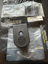 Sig Sauer P365 (and others) Replacement Black Magazine Floor Plate-2700136-R
