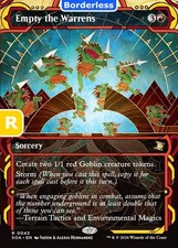 MTG Empty the Warrens Strixhaven Rare Sorcery  NM
