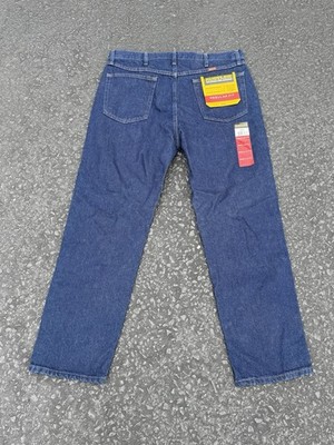 Rustler Work Jeans Regular Fit Size 36X30 Straight Leg