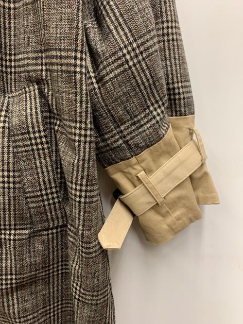 Ameri                    Sleeve-switched coat bei… - image 4