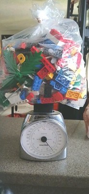 LEGO Bulk Lot of 2.5 Pounds BUILDING BRICKS /Misc Pieces.