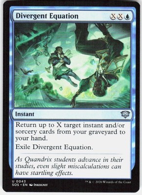 Divergent Equation 43 Secrets of Strixhaven Magic the Gathering