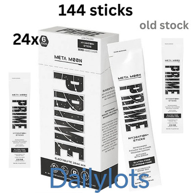 Prime Hydration Stick Pack Meta Moon 144 Sticks old stock