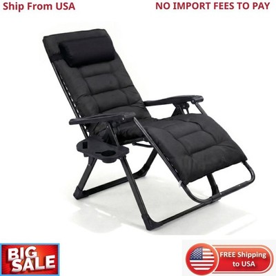 Alvantor Portable Zero Gravity Chair with Ergonomic Design and 440 lbs Capacity