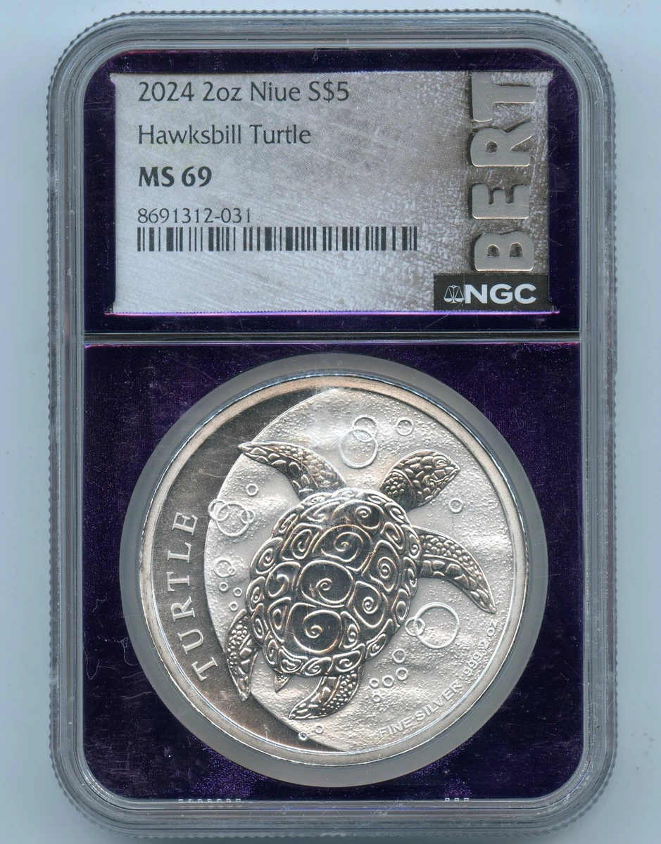 2 oz Precious Metal Content per Unit Grade MS 69 NGC Certified