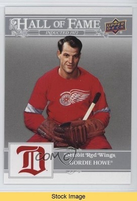 2025 Detroit Red Wings Centennial Hall of Fame Cougars Gordie Howe HOF READ 0ih4