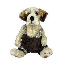 HugFun 2001 Plush Dog Stuffed Animal w/ Clothing Outfit Approx 15" EUC