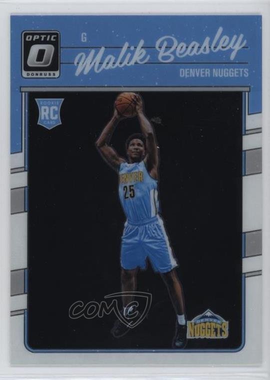 2016-17 Panini Donruss Optic Malik Beasley #166 12g7