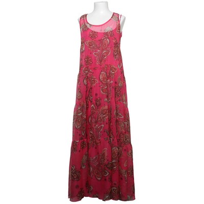 Tensione In, Maxikleid, Größe: S, Pink/Mehrfarbig, Elasthan/Viskose #8ks