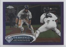 2012 Topps Chrome Retail Purple Refractor Desmond Jennings #43 0w8