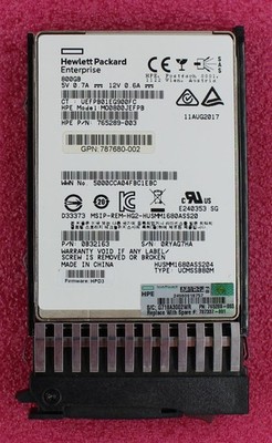 787337-001 - HPE MSA 800GB 6G ME SAS 2.5 inch Enterprise Mainstream SSD