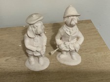 Robert Harrop TWO UNPAINTED PUPPY DOG TAILS