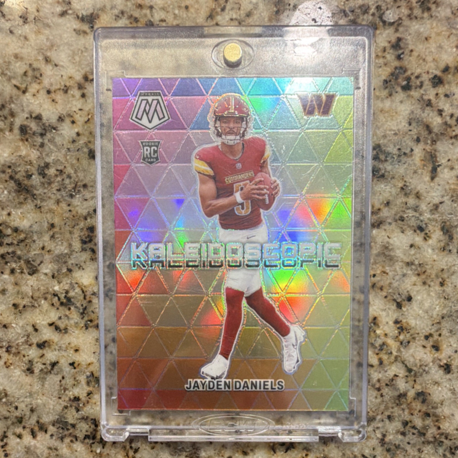Panini 2024 Mosaic Kaleidoscopic Rookie Insert Jayden Daniels #21 Commanders