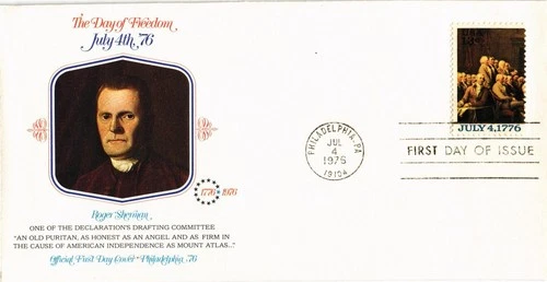Dr Jim Stamps 13c Delegates Scott 1691 Philadelphia '76 First Day Cover Monarch