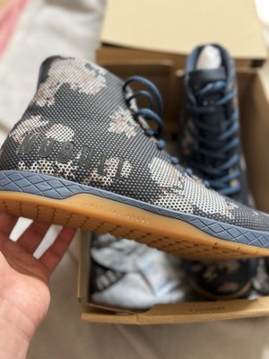 NEU NoBull dunkelblau Blumen Gummi UK 8 EUR42,5 SF Sneaker CrossFit