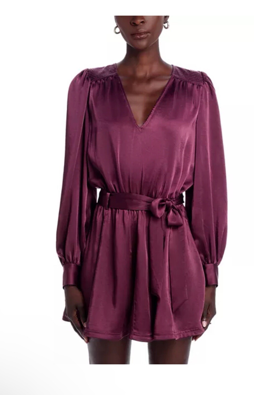 Ramy Brook Montana Belted Mini Dress
