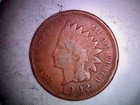 {2} 1902 {1} 1903 {2} 1904 {1} 1908LINDIAN HEAD PENNIES CIRCULATED. FC65P — photo 3
