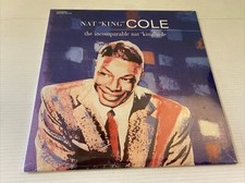 The Incomparable Nat " KING " COLE Volume 1 Ella Fitzgerald Laserdisc NEW  