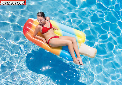 Intex Ice Cool Me Down Lounge Luftmatratze Pool Eis am Stiel Schwimmsessel Float