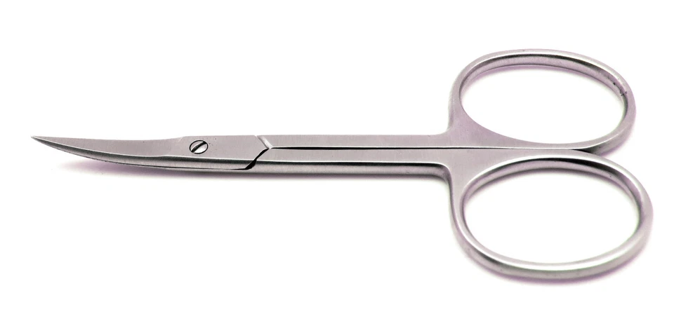 10 Pcs Iris Scissors Curved 3.5" Dental Veterinary Surgical New Instruments - Image 2 of 4