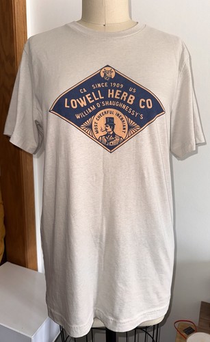 Lowell Farms Authentic Tan Merch Shirt XL Brand New!!!!