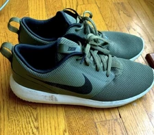 Nike Men's Roshe G Spikeless Golf Shoes AA1837-200 Olive Green Size 10.5