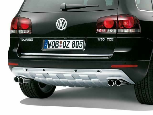 Tira de acento cromada del parachoques para Volkswagen Touareg 2004-2010 (N/P 7L0-071-360)