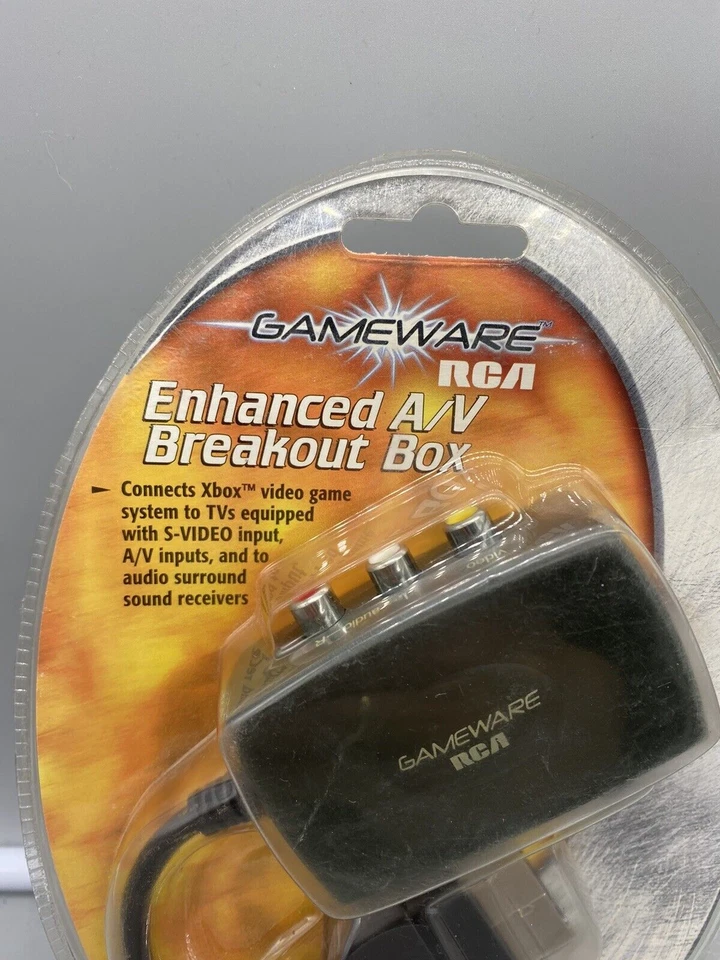 Vtg Gameware RCA Enhanced Breakout Box Microsoft Xbox Video Game System New - Image 2 of 4