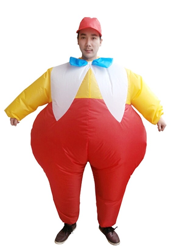 Mens Tweedle Dee Tweedle Dum Costume Alice in Wonderland Inflatable — free download