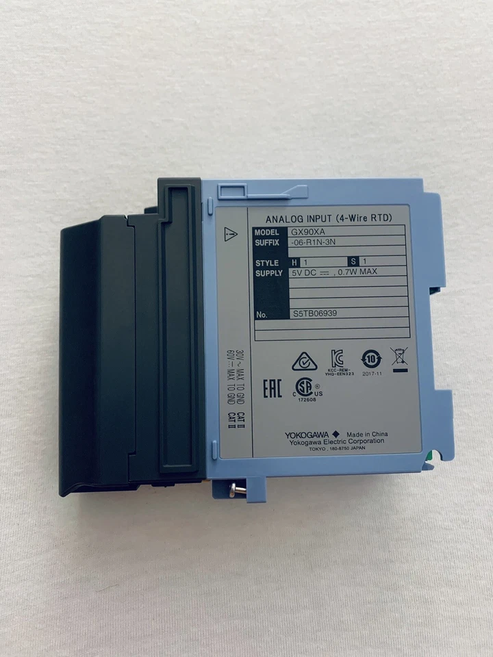 YOKOGAWA ~ GX90XA ~ MÓDULO DE ENTRADA ANALÓGICA ~ GX90XA-06-R1N-3N Foto 2 de 4