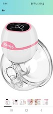 Wearable Breast Pump Hands Free Electric Suction Milk Feeding 3 Modes NEW