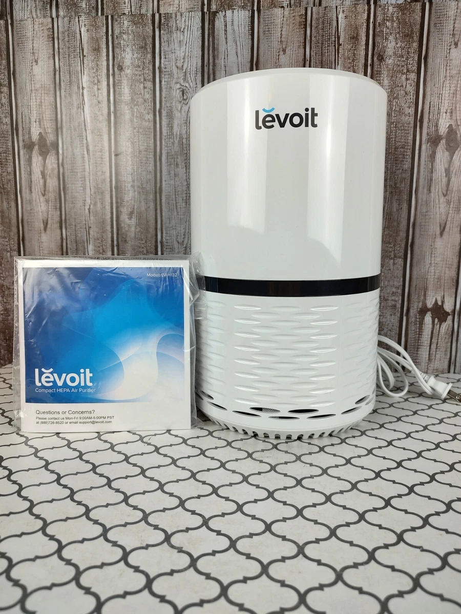 Levoit LV-H132 Air Purifier with True HEPA Filter for Smoke, Bacteria, and  More 