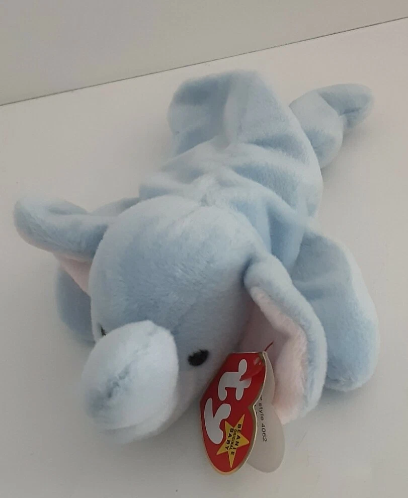 Peanut Beanie Baby Style 4062 Tag Errors PVC Pellets RARE