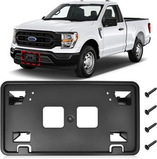 ML3Z-17A385-AB para 2021 2022 2023 F150 3,3 L 5,0 L soporte de etiqueta de matrícula frontal