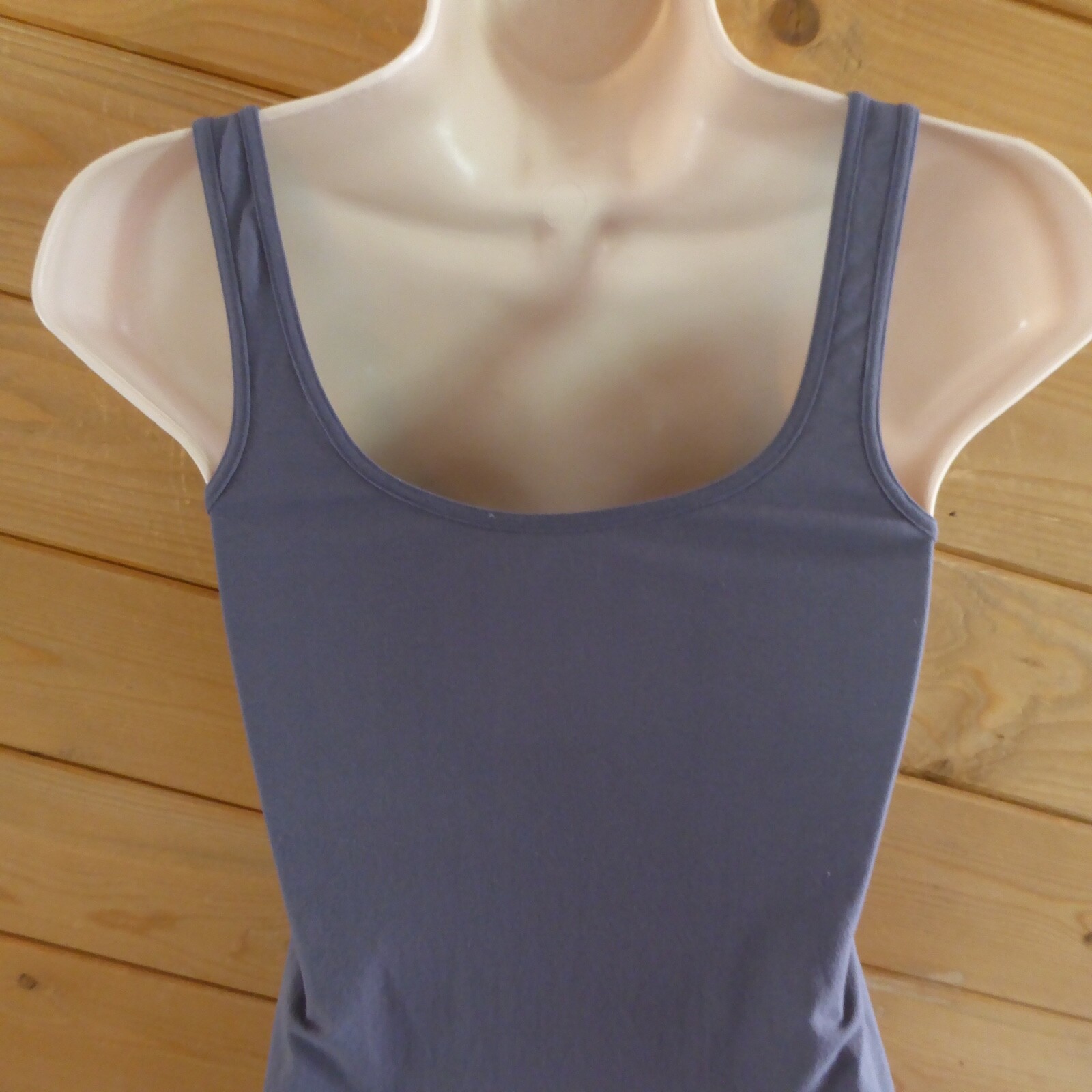 Free People Intimately Solid Gray Fitted Nylon Ta… - image 5