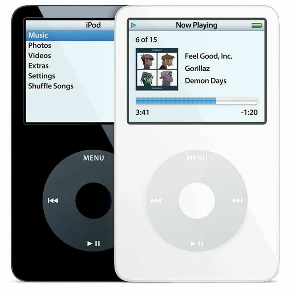 Apple iPod Video 5th Generation Classic 30GB A1136 w/ New Battery (+Wolfson DAC)