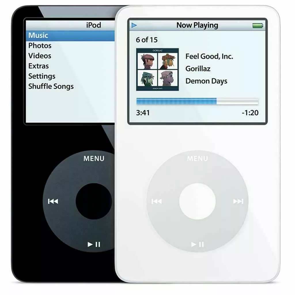 Used iPod Classic 5th Gen 30GB Black . MP3 Audio/Video Player, Like New! 