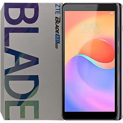ZTE Blade A31 Plus 4G Gray 32GB + 1GB Dual-SIM Factory Unlocked