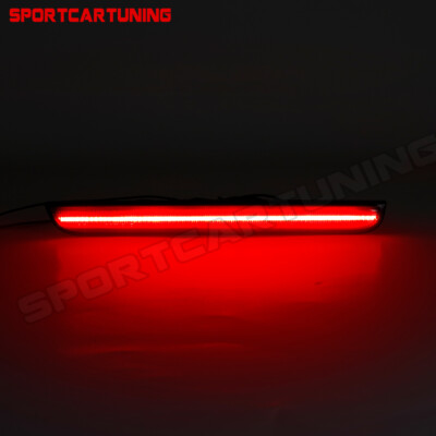 LED Rear Bumper Reflector Set For 2015-2023 Dodge Challenger Rear