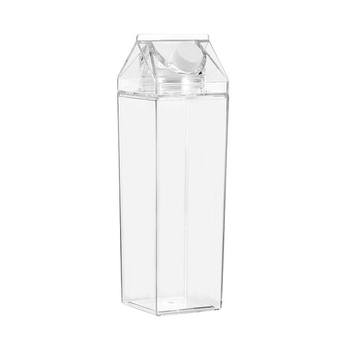 2x Boxsweden 1L Crystal Fridge Bottle Water/Juice Beverage Clear Storage w/ Lid - Picture 2 of 8