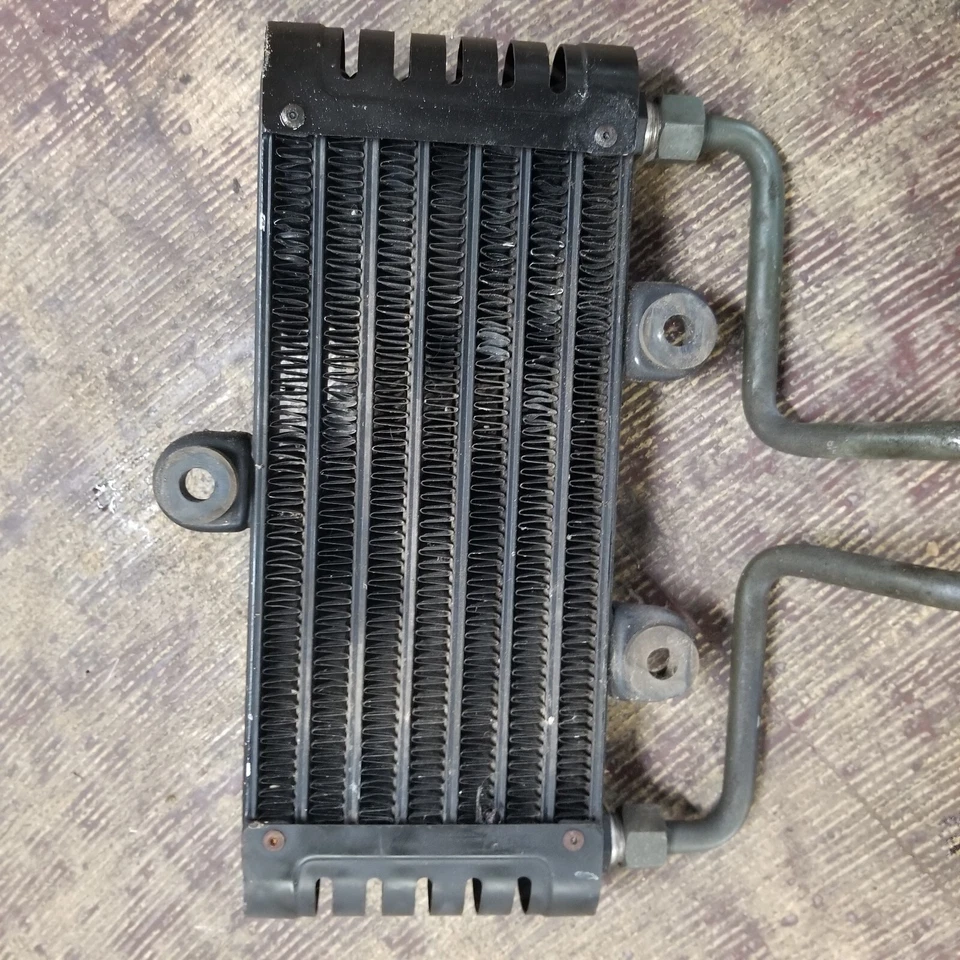 2000 - 2005 2001 年川崎 ZR7S ZR750 原始设备制造商油冷却液散热器带线 — 第 2/4 张图片