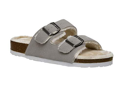 CUSHIONAIRE Women's Lane Cork Footbed Sandal with +Comfort | eBay