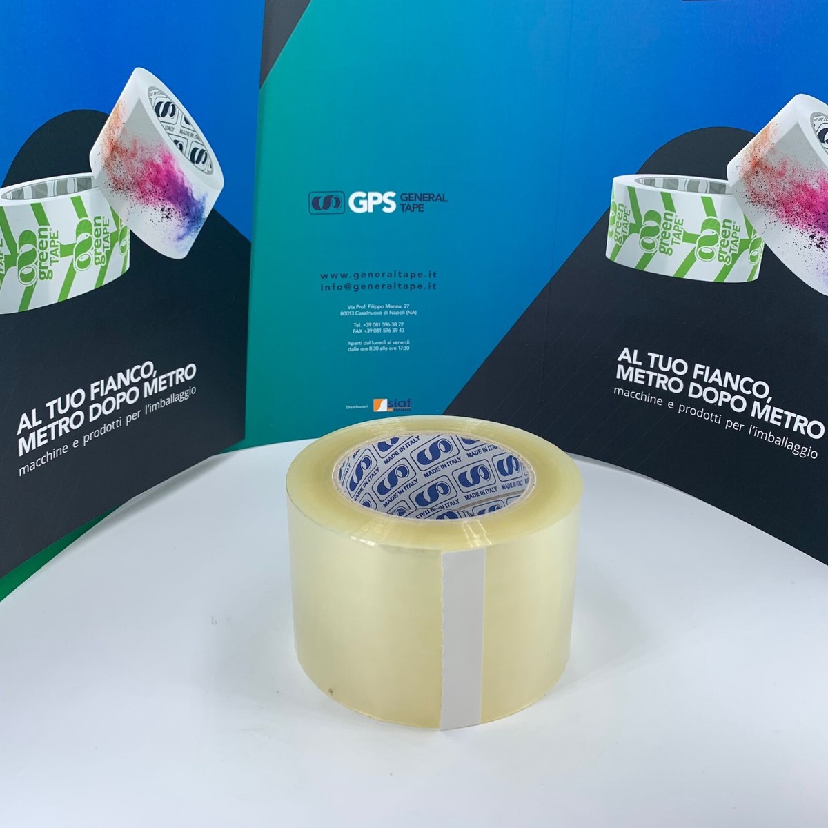 Nastro Adesivo Regalo Trasparente Per Imballaggio Di Pacchi - Foto 7