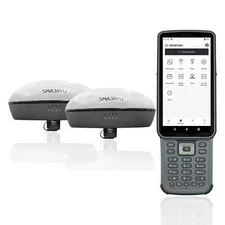 SMA20 RTK GNSS Receiver Triple Frequency Survey Equipment Base, Rover ,Collector