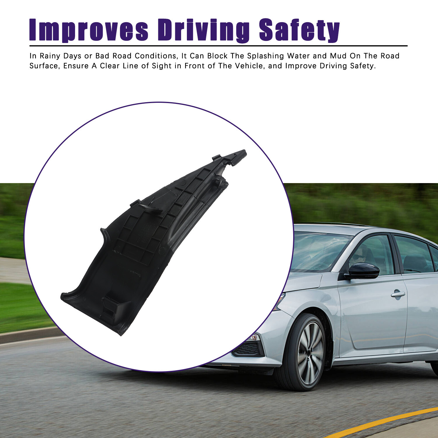 Easy to Install Left Windshield Wiper Trim Fit for 2019 2020 2021