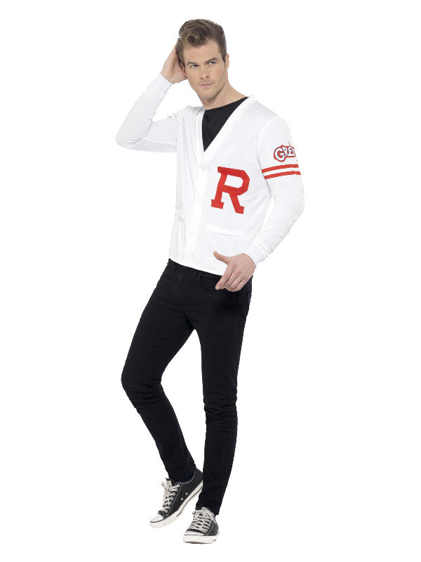 Disfraz de preparación Grease Rydell, blanco